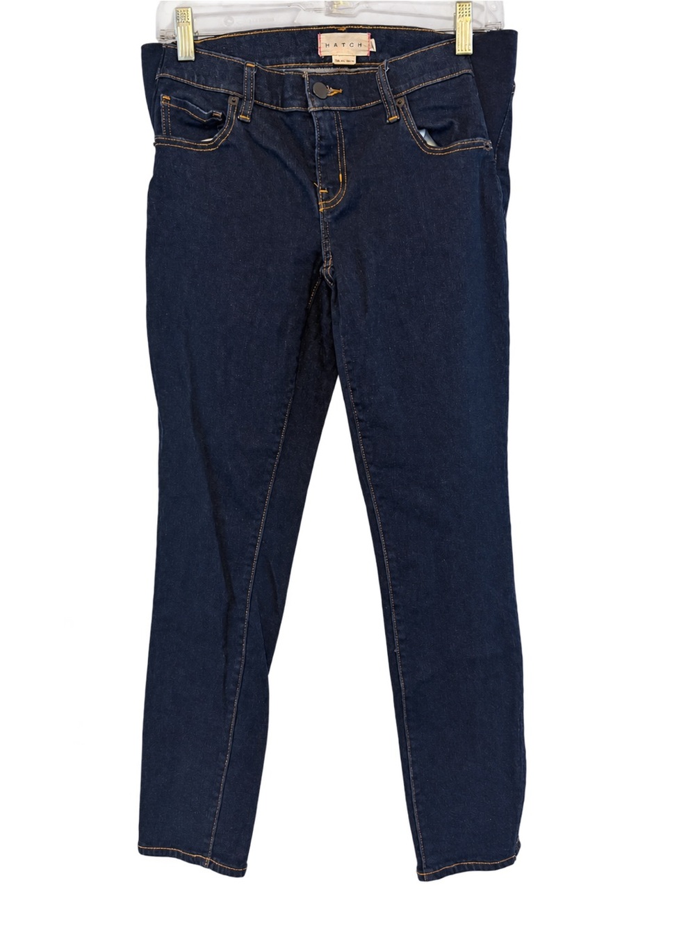 Hatch Women’s Skinny Jeans in Dark Navy